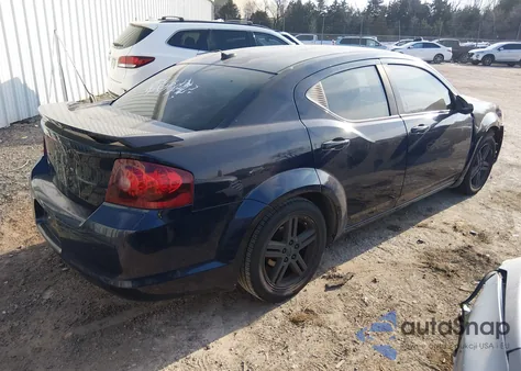 2013 Dodge Avenger Se V6 z USA, uszkodzony, nr VIN 1C3CDZAG4DN582246